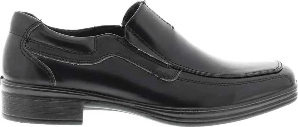 Deer Stags Boys' Wise Dress Comfort Slip-On Loafer - Black - 5.5 Toddler Medium