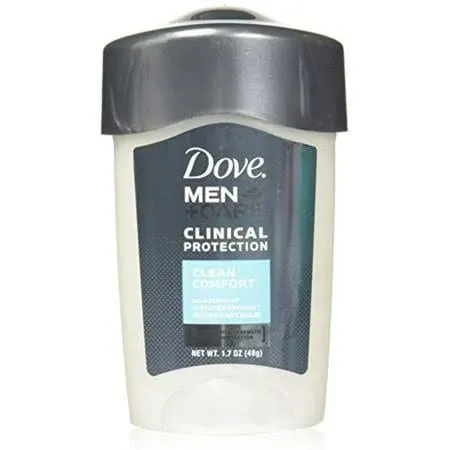 Dove Clinical Protection Clean Comfort Anti Perspirant and Deodorant, 1.7 Ounce ...