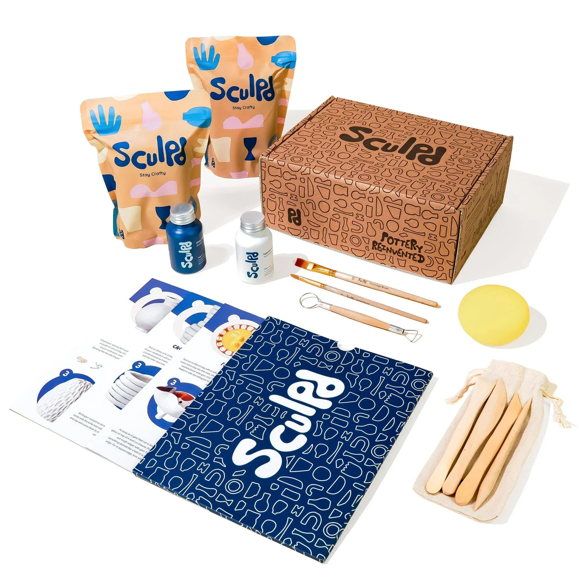 Sculpd Pottery Kit