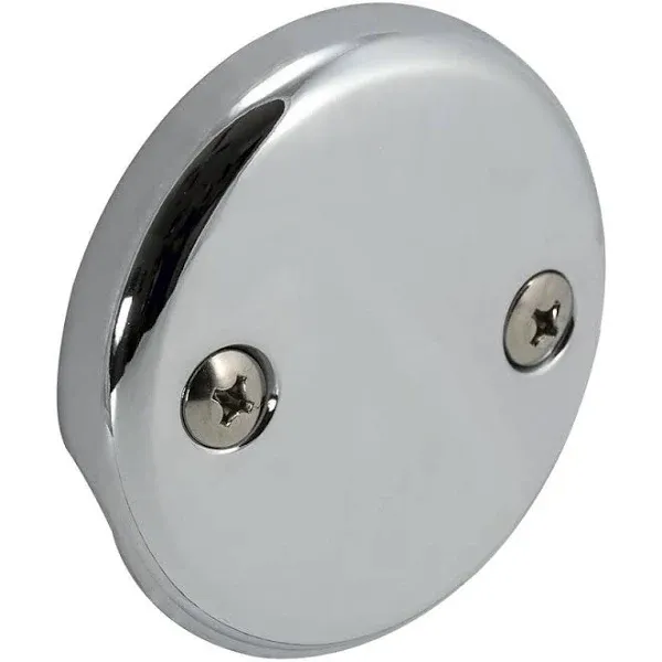 EZ-FLO Two-Hole Overflow Face Plate