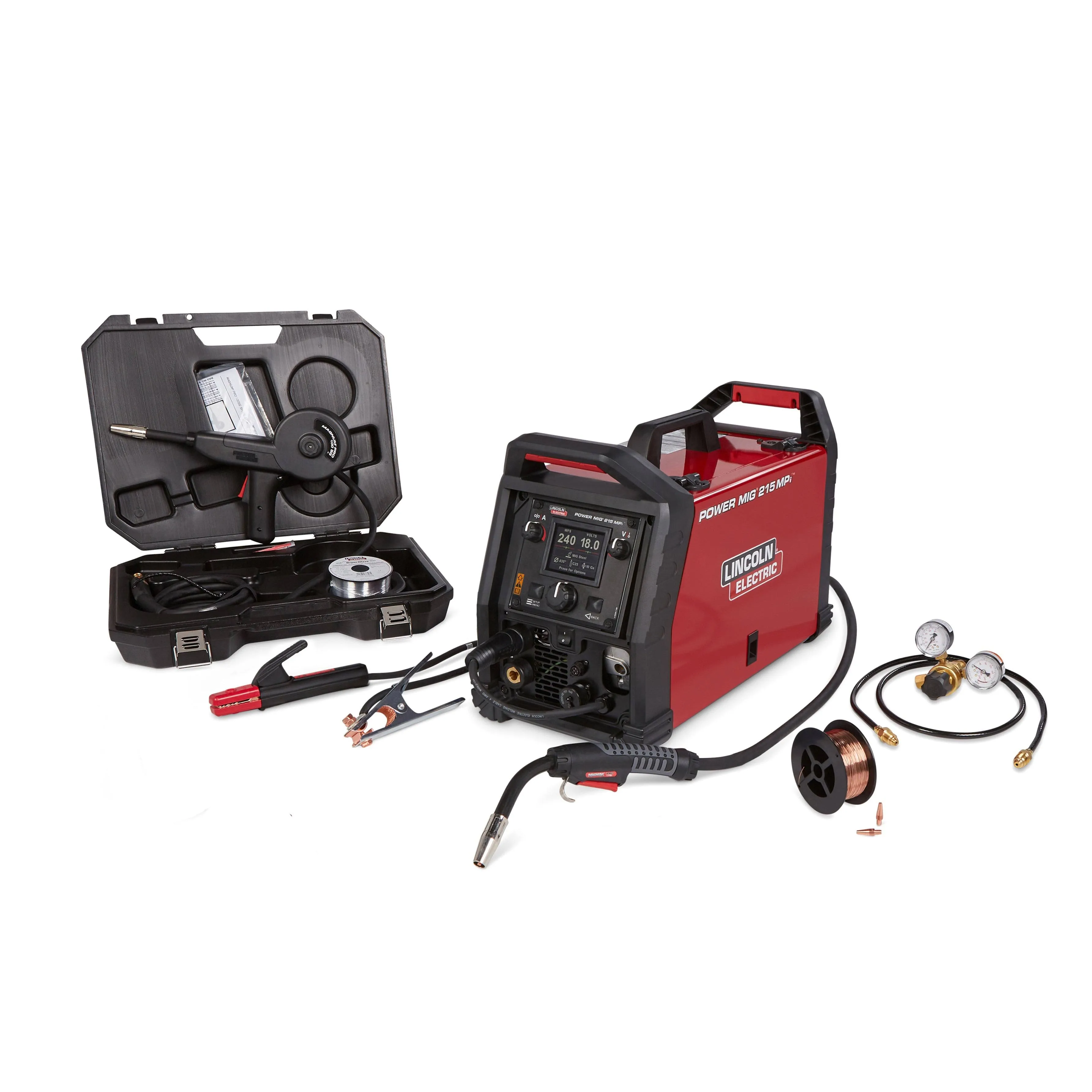 Lincoln Electric Power MIG 210 MP Multi-Process Welder Aluminum One-Pak - K4195-1