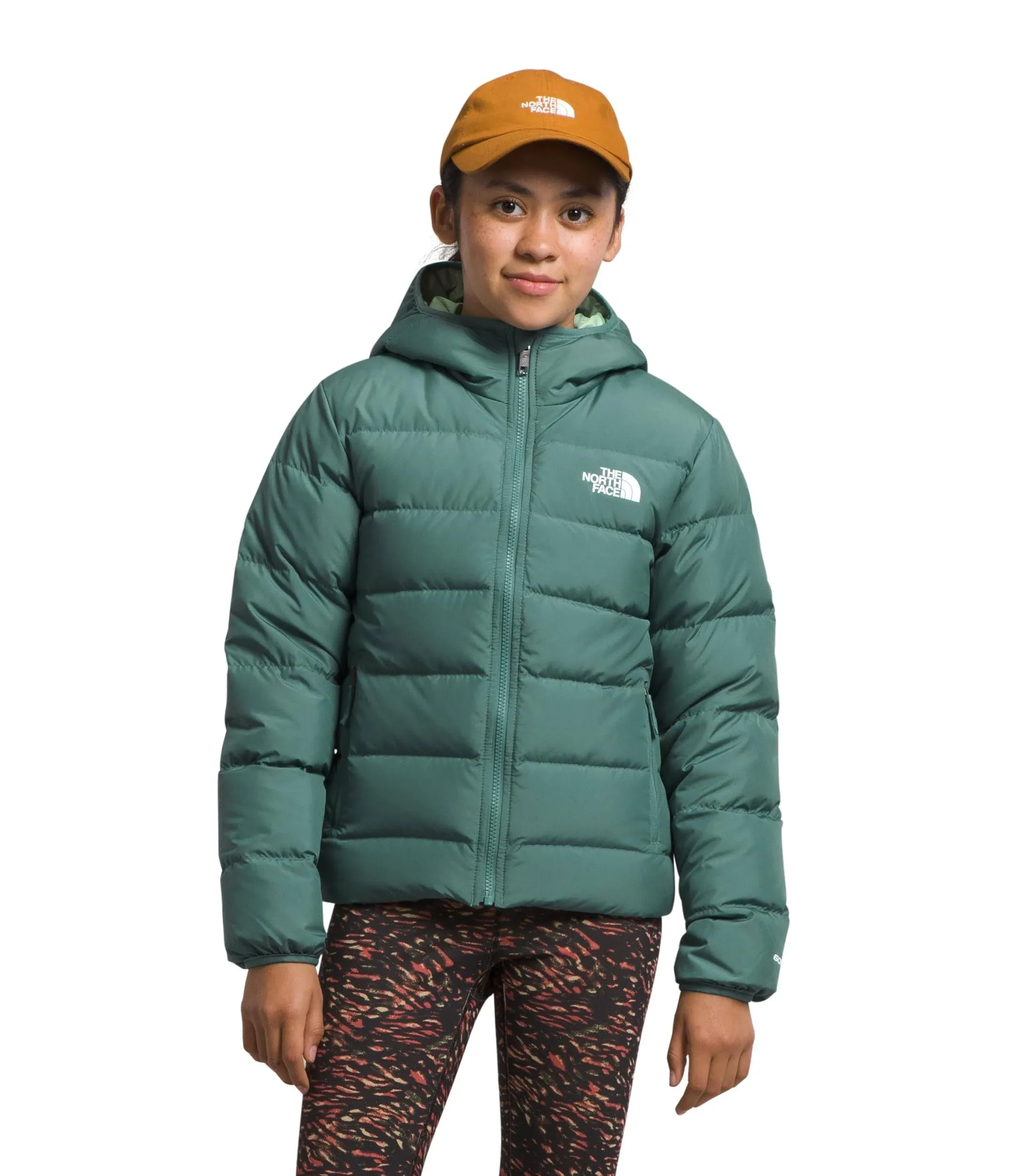 "Girls' Reversible North Down Hooded Jacket"