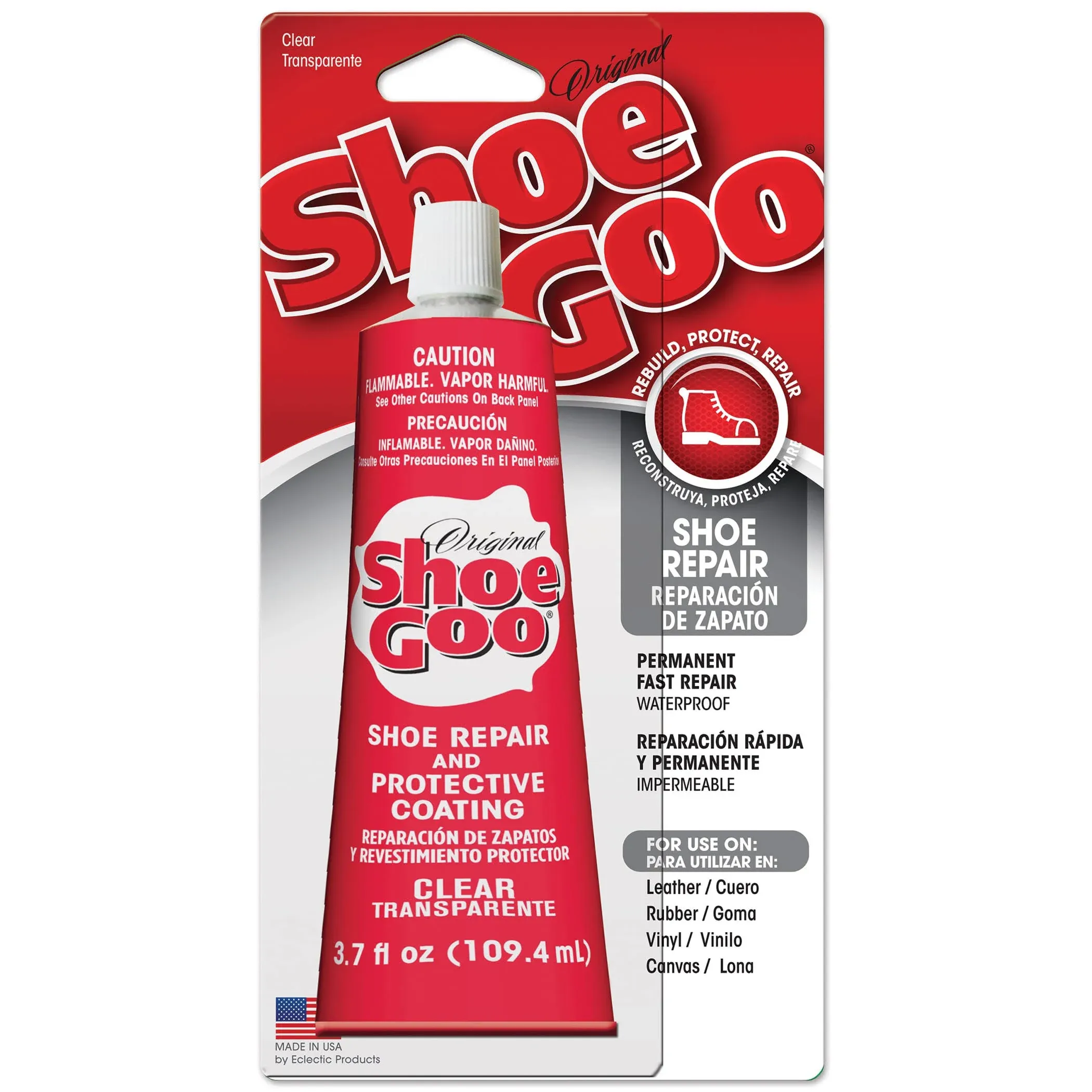 Shoe Goo Boots & Gloves Multi-purpose Adhesive - 3.7 fl oz tube