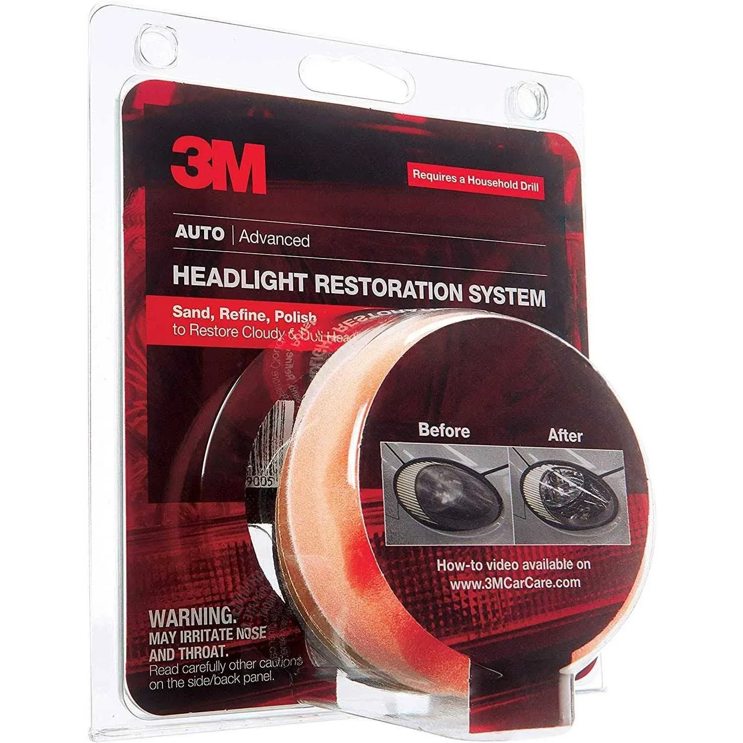 3M Headlight Lens Restoration System 39008