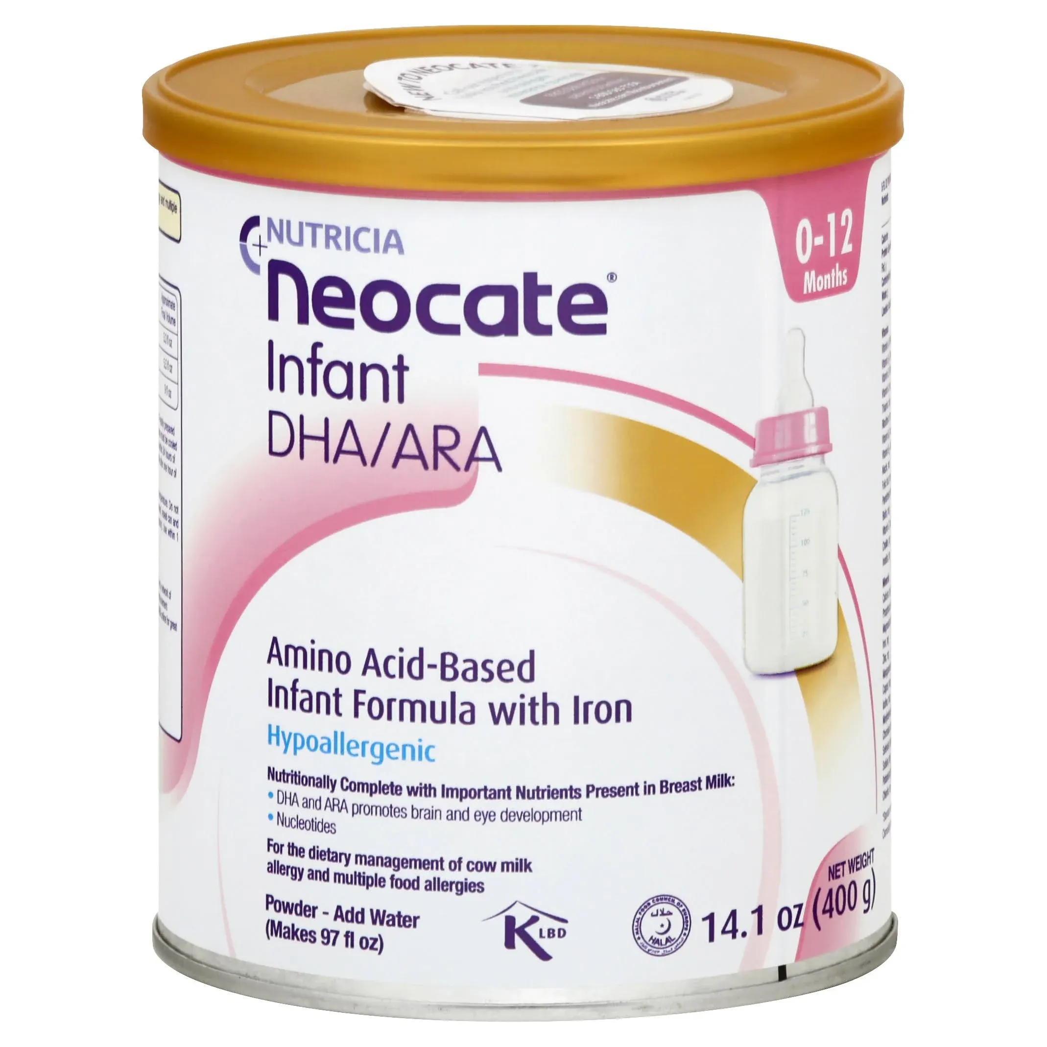 Nutricia Infant Formula, Amino Acid-Based, with Iron, Hypoallergenic - 14.1 oz