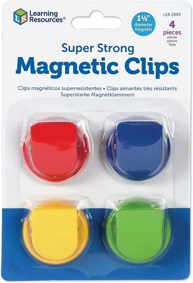 Super Strong Magnetic Clips, 2 Packs of 4 | Michaels®