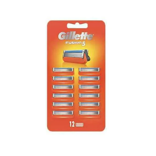 Gillette Fusion5 Men's Razor Blade Refill Cartridges, 12 ct