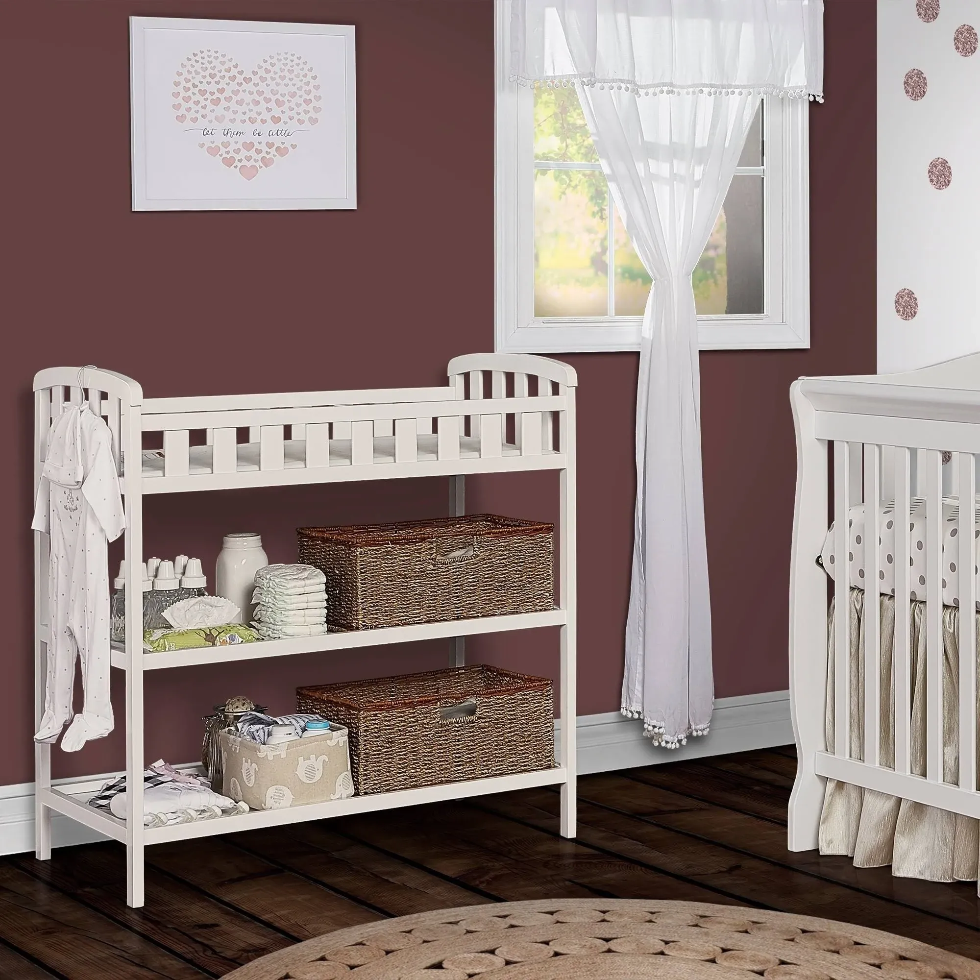 Dream On Me Emily Changing Table - Espresso