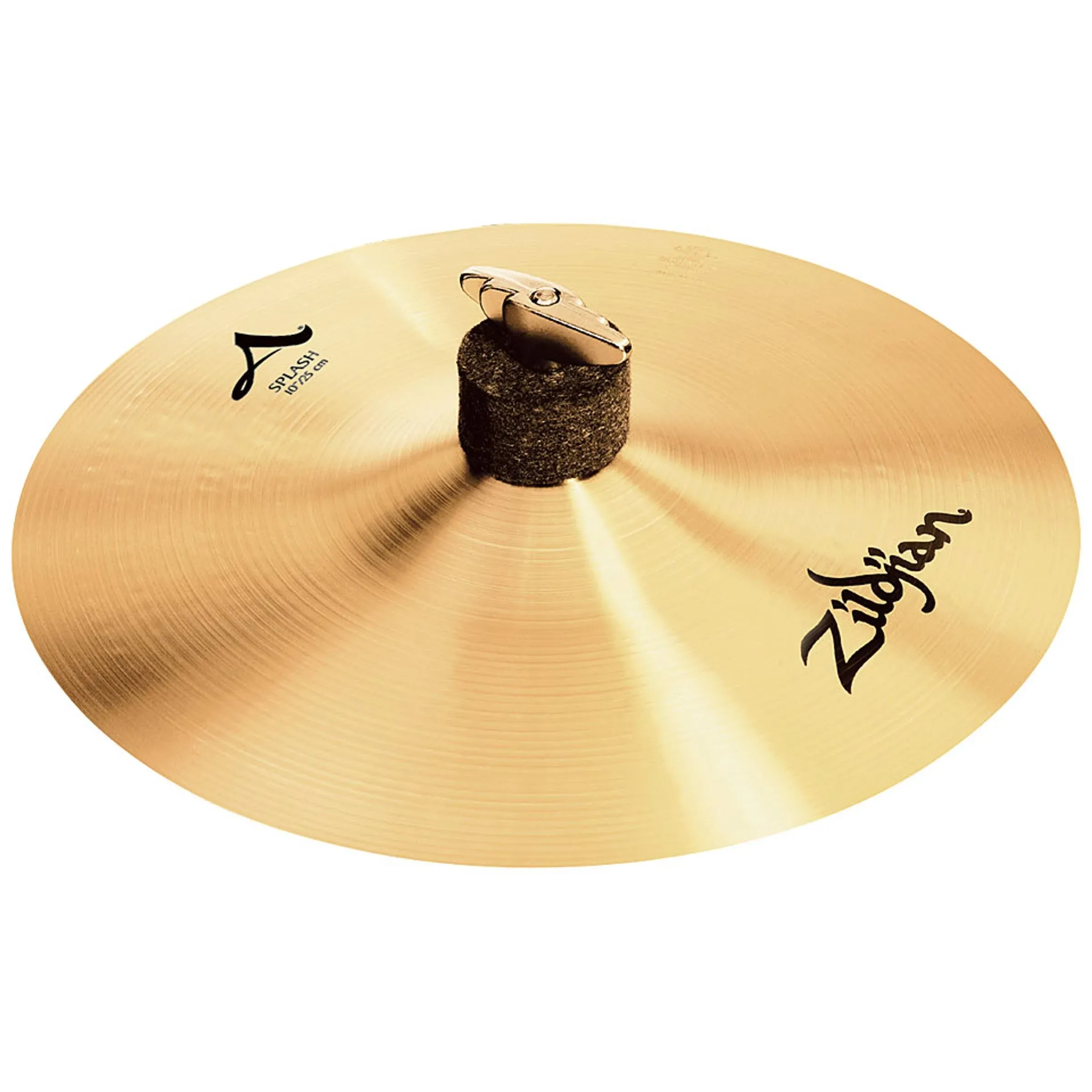 Zildjian A0211 10" A Series Splash Drumset Cymbal with High Pitch & Bright Sound With ZKEY