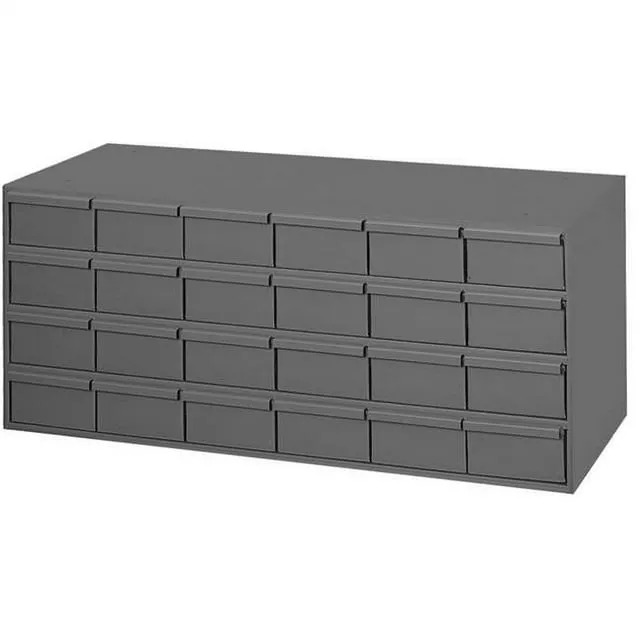 Durham Steel Storage Parts Drawer Cabinet 007-95 - 24 Drawers