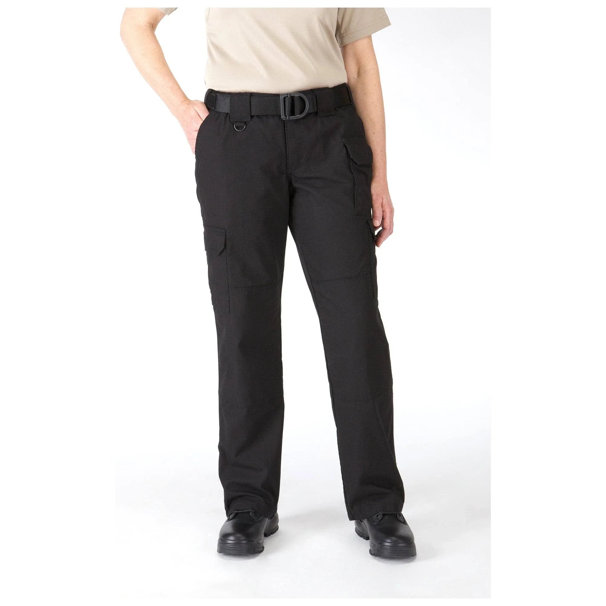 5.11 Tactical Women's Military Work Pants, Cotton Canvas, Self-Adjusting Waistband, Style 64358