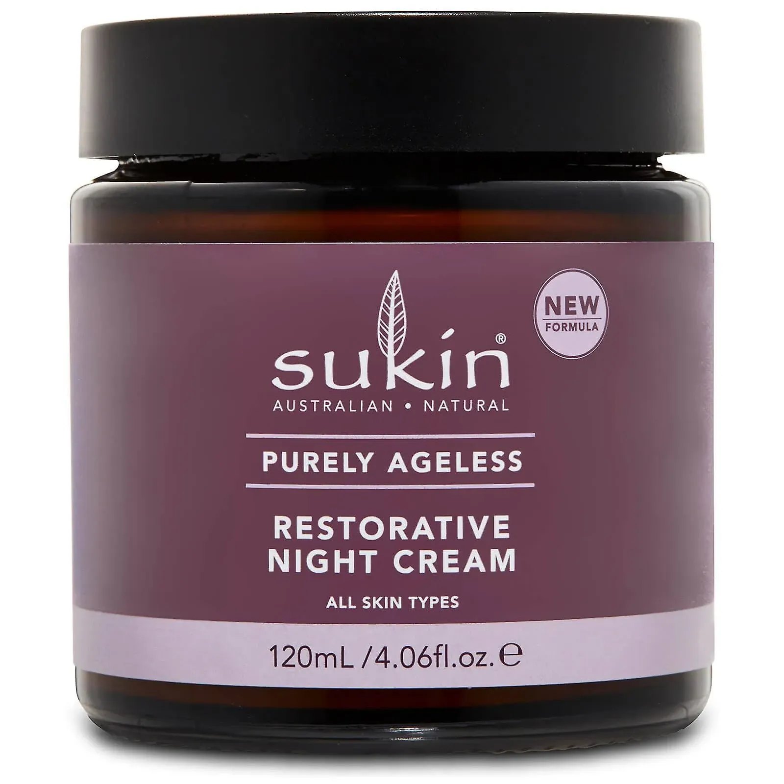 Sukin Purely Ageless ​Restorative Night Cream​, 4.06 fl oz