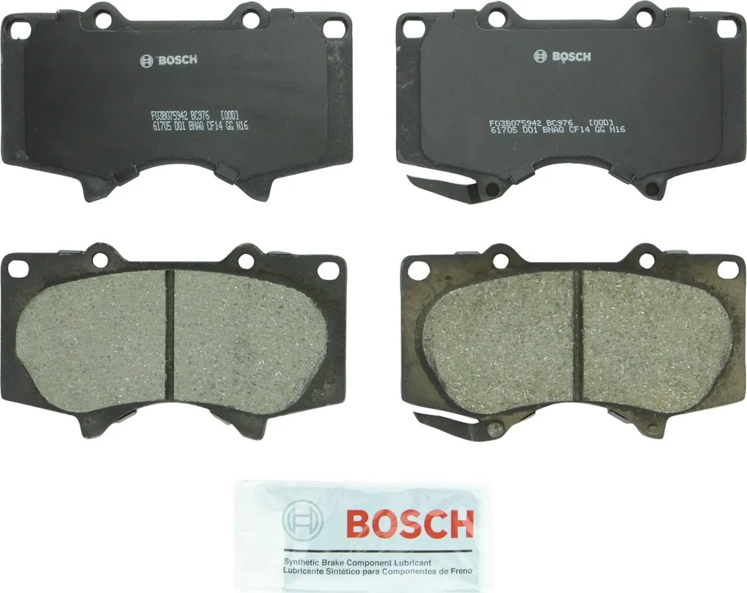 Bosch® BC976 - QuietCast™ Premium Ceramic Front Disc Brake Pads