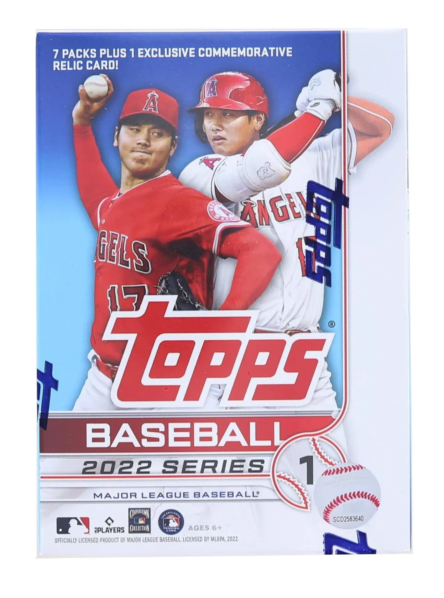 Topps 2022 Series 1 Baseball Blaster Box