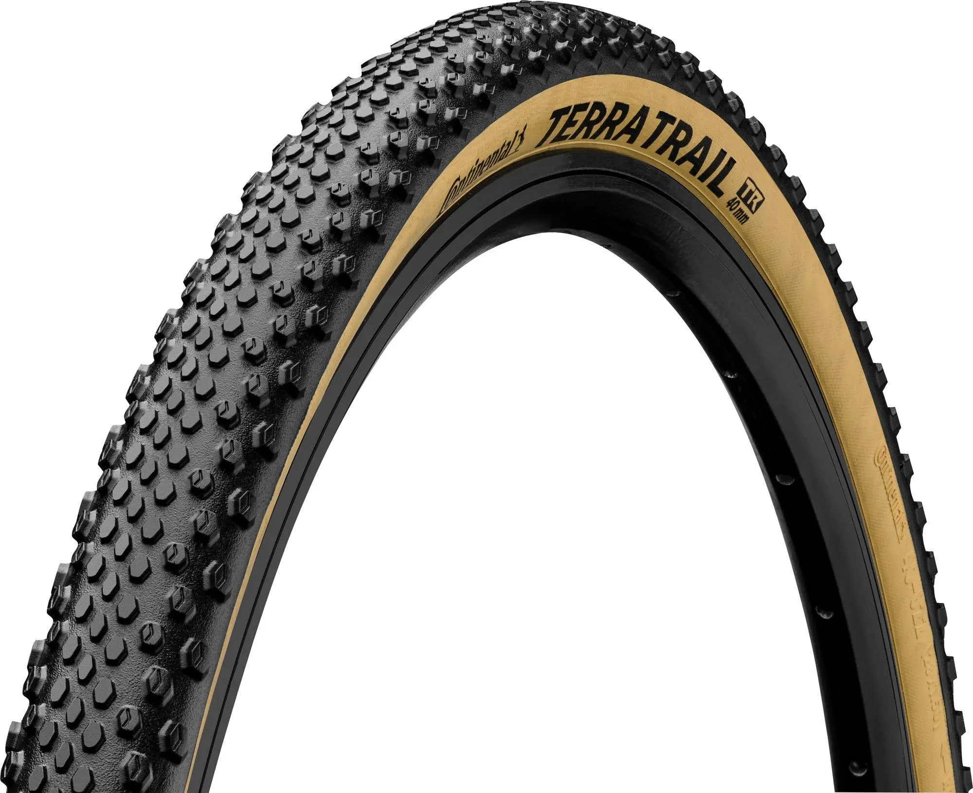 Continental Terra Trail ShieldWall 700c Folding Gravel Tire - Black-Cream