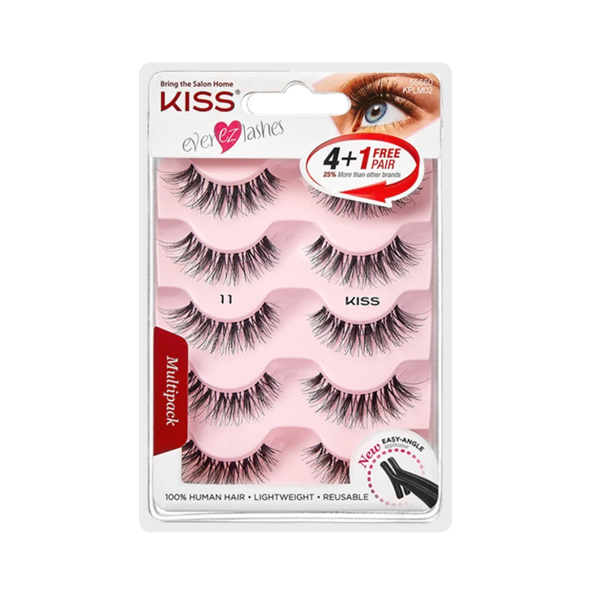 KISS So Wispy False Eyelashes - Multipack #11 - 5 Pairs