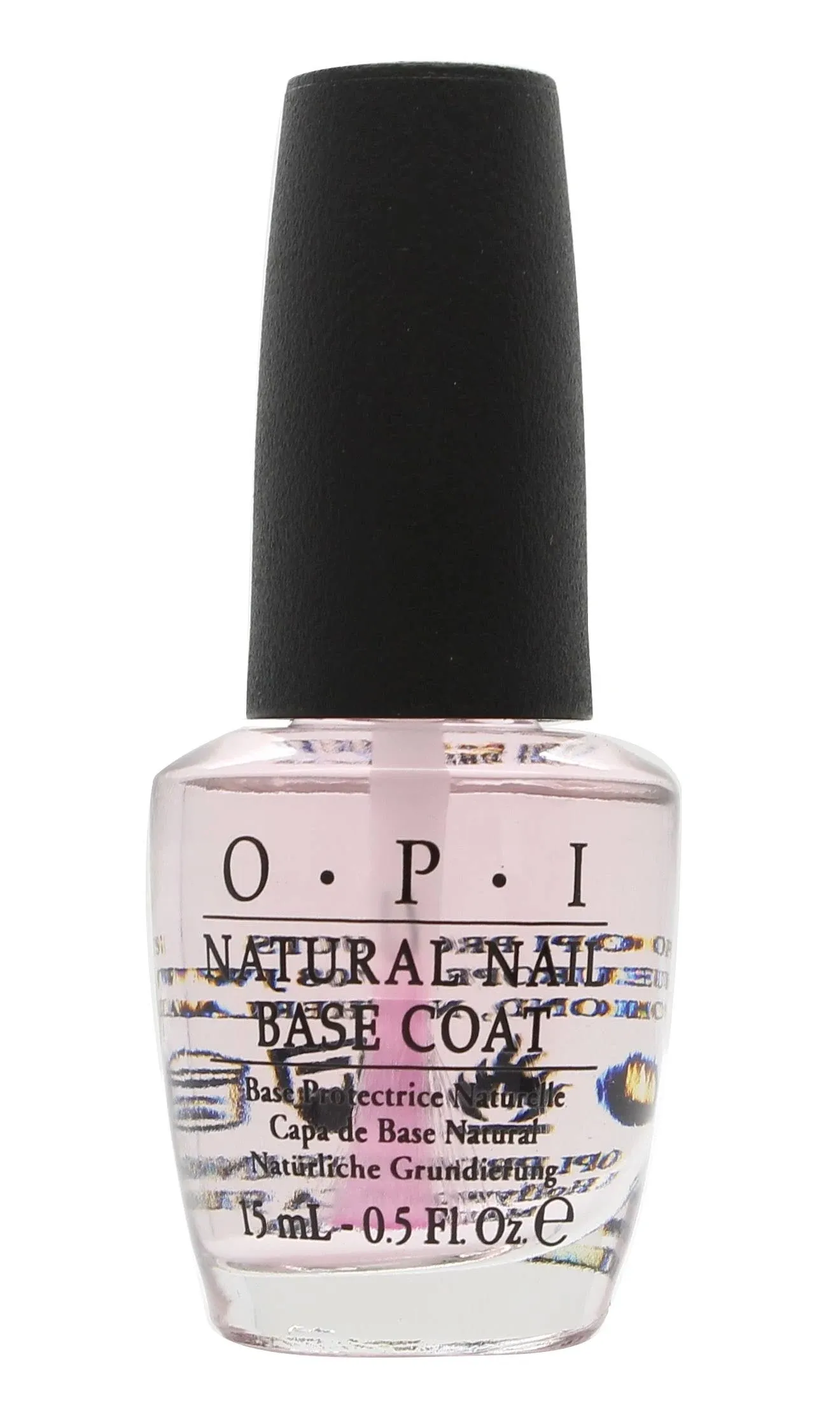 OPI Natural Nail Base Coat, Nail Polish Base Coat, 0.5 fl oz