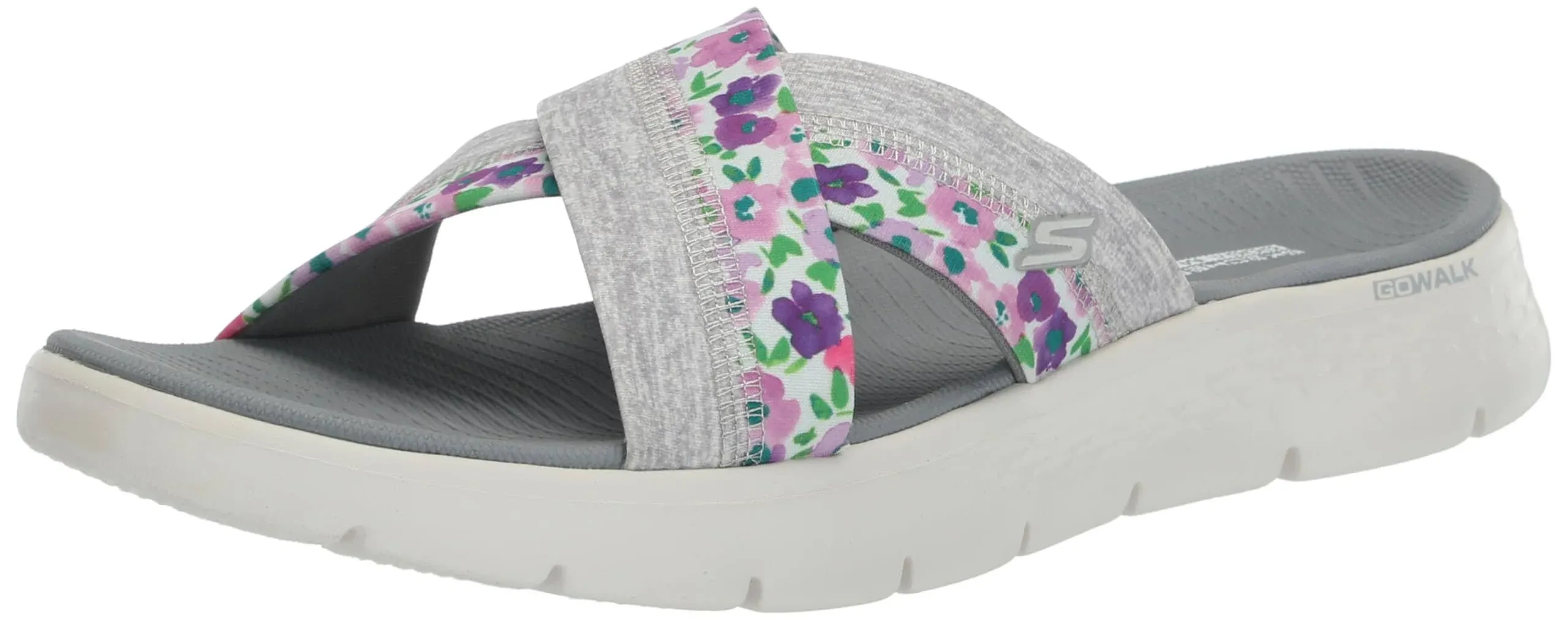 Skechers Womens Go Walk Flex Sandal blossoms