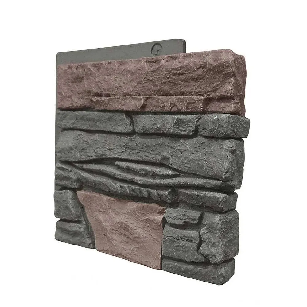 GenStone Keystone 12" Corner Panel Right Stacked Stone G2SSKCPR