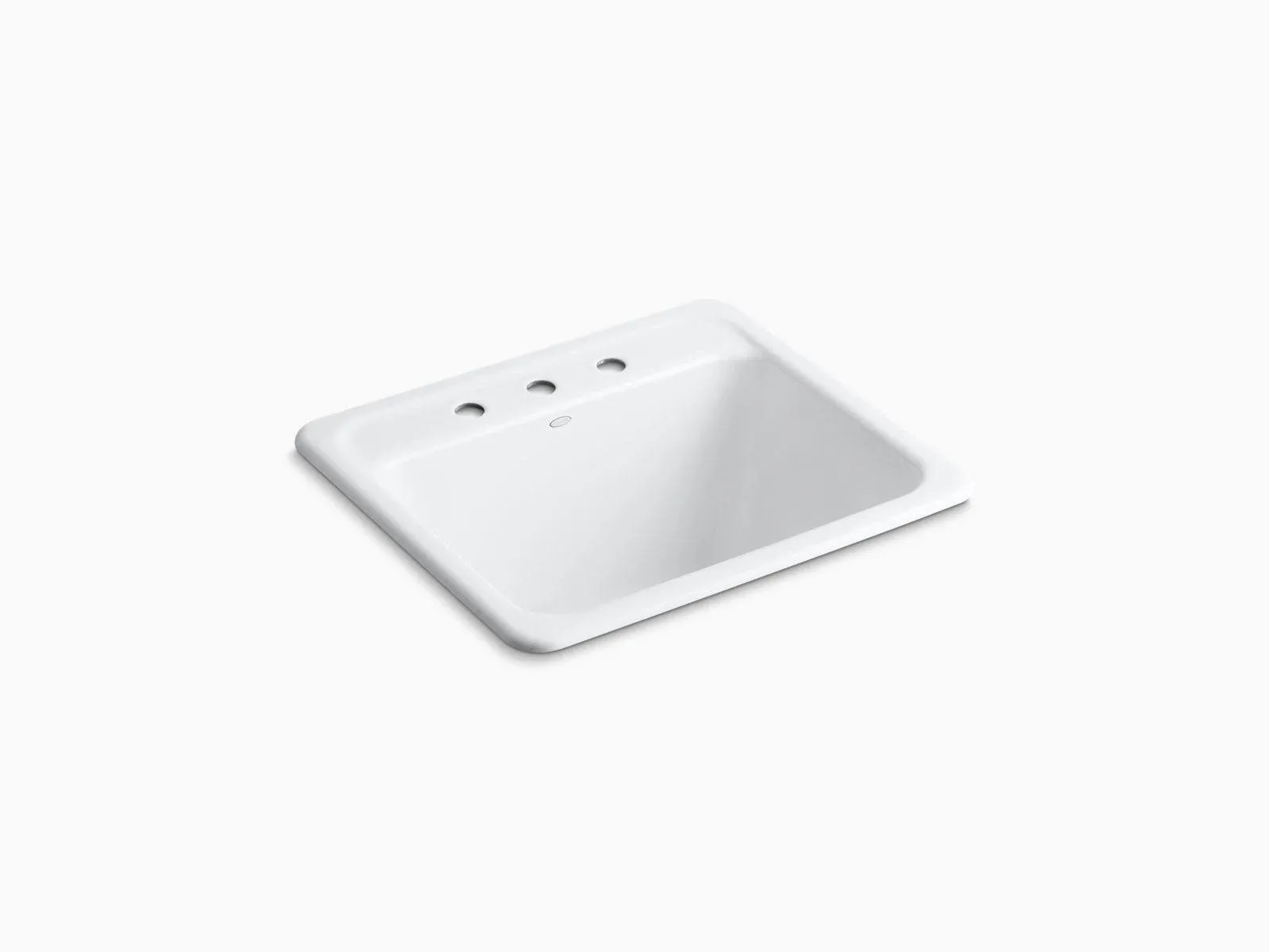 NEW KOHLER SINK K-19017-3-0, 13.63 x 22.00 x 25.00 inches, White Glen Falls