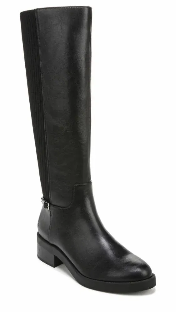 Bristol Womens Faux Leather Knee-High Boots