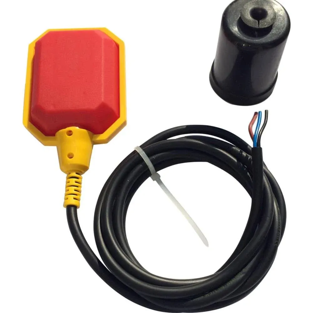 Sump Alarm Sump Pump General Purpose Float Switch (Wire Lead) w/ 10-Foot Cord (Up to 13-Amps)