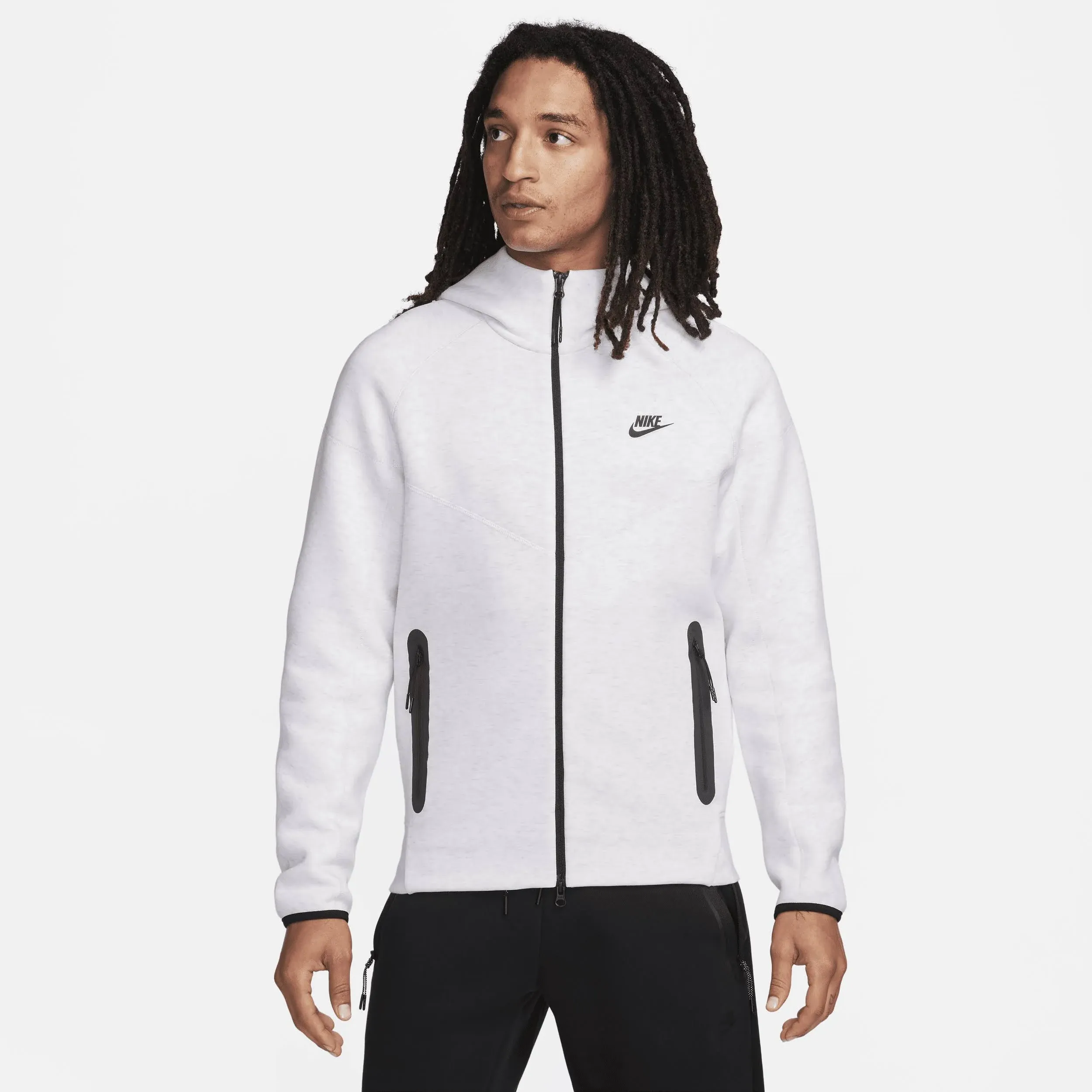 Nike Sportswear Tech Fleece Windrunner Full-Zip Hoodie - Birch Heather