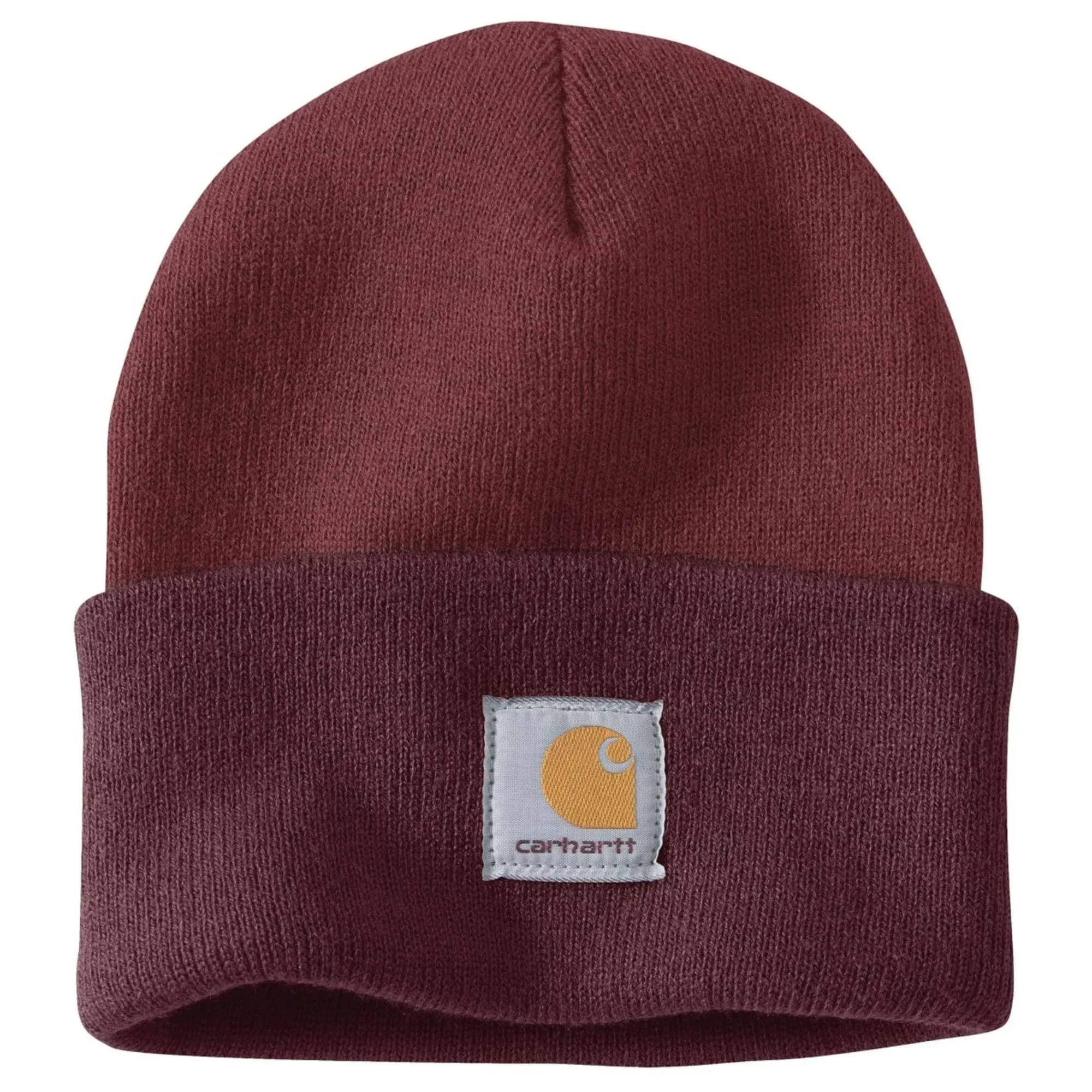 Carhartt Knit Cuffed Two-Tone Beanie Sable, One Size