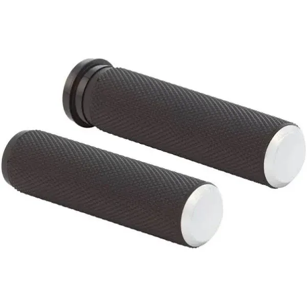 Chrome Knurled Grips