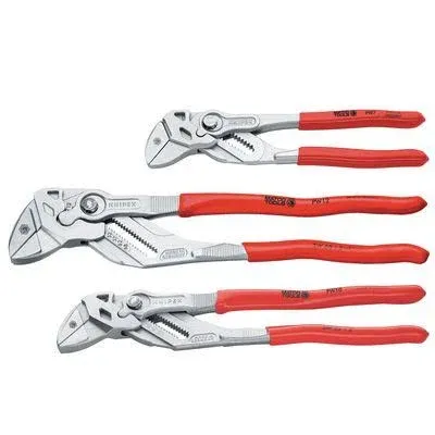 00 20 06 US2 Knipex 3 Piece Pliers Wrench Set