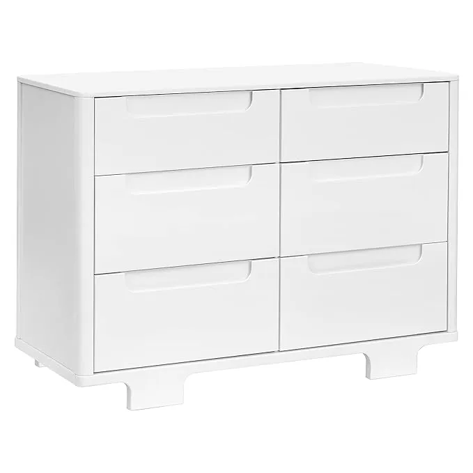 Babyletto Yuzu 6 Drawer Dresser - White