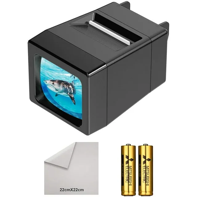 Rybozen LED Lighted Illuminated 35mm Slide Viewer