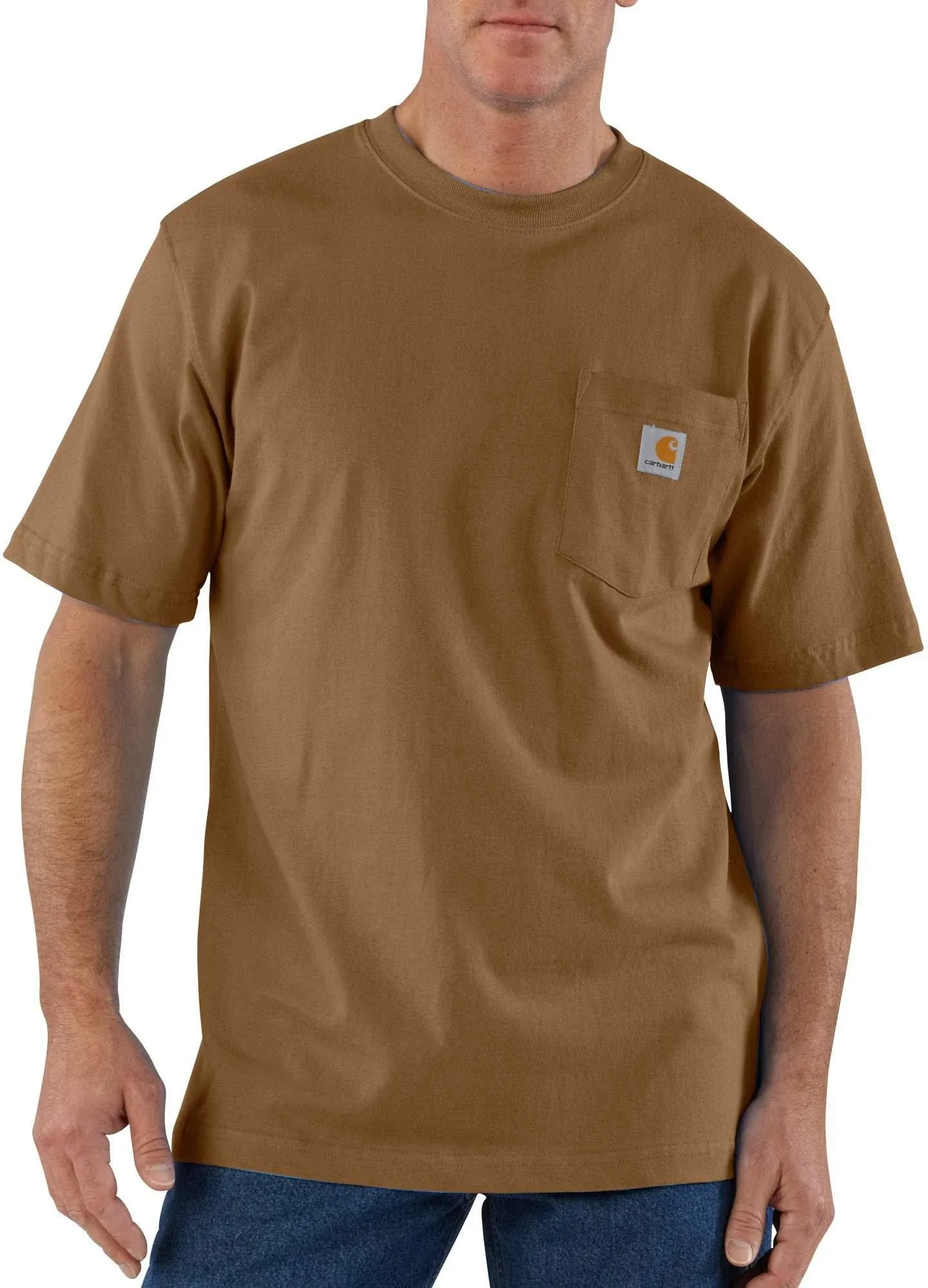 Carhartt Men's Loose Fit Heavyweight Short-Sleeve Pocket T-Shirt Closeout