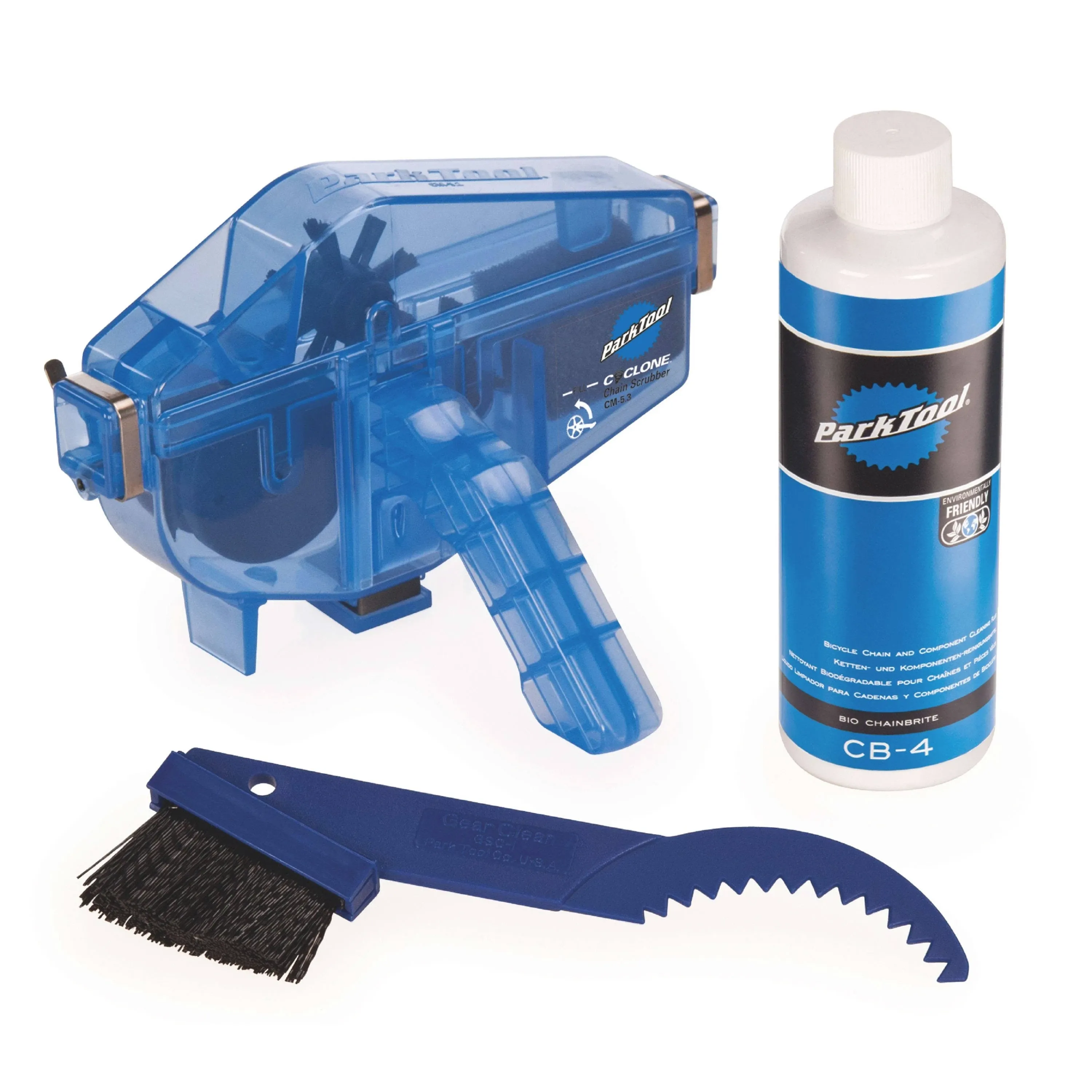 Park Tool Unisex's CG-2.4 - Chain Gang Cleaning System Chaingang, Blue, one 