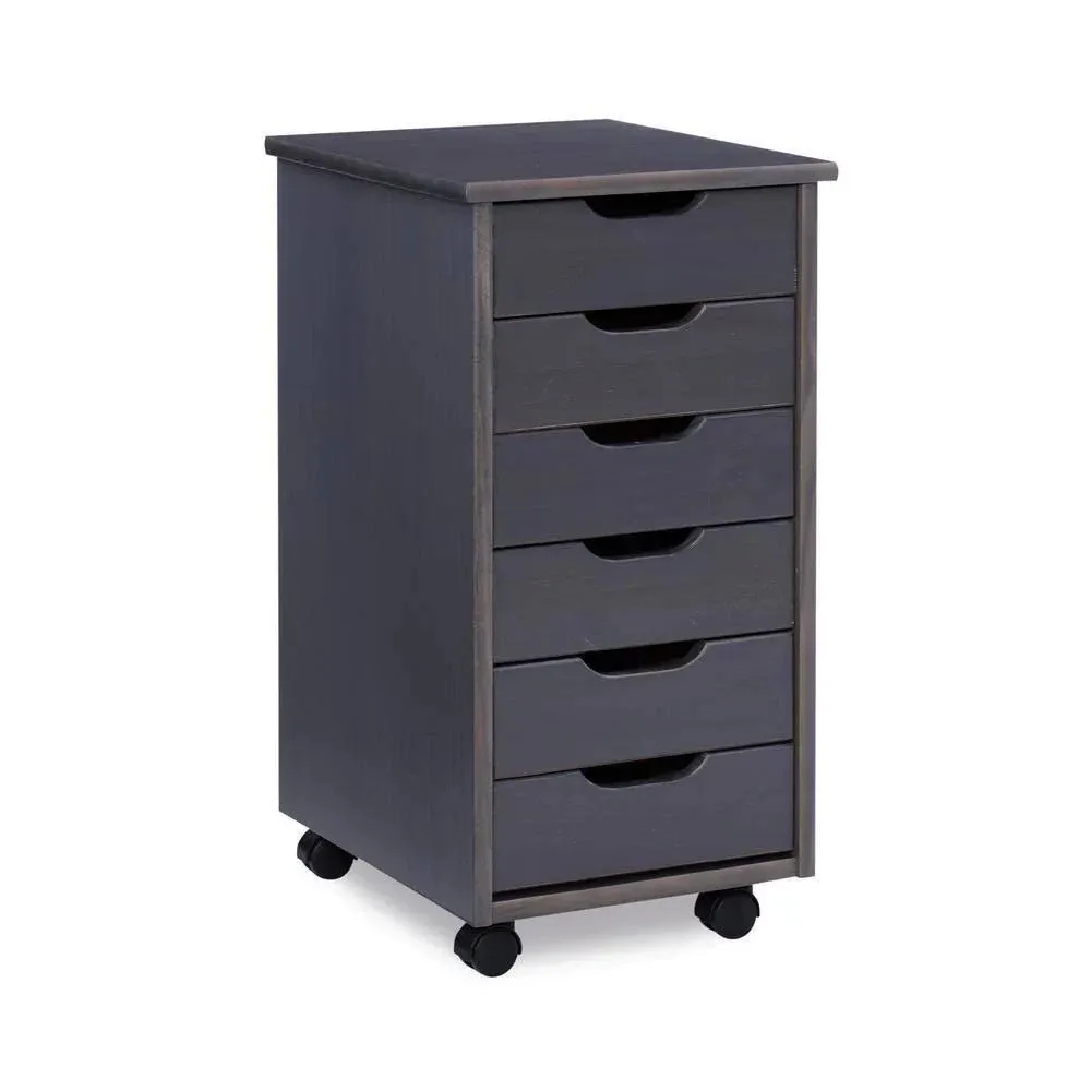 Mcleod 6 Drawer Rolling Storage Organizational Cart