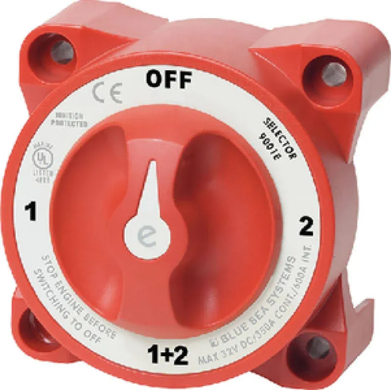 Blue Sea 9001e E-series Battery Switch Selector