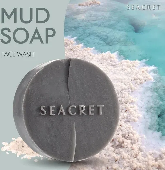 Seacret Minerals from The Dead Sea, Mud Soap 4.4 oz. 1 Bar