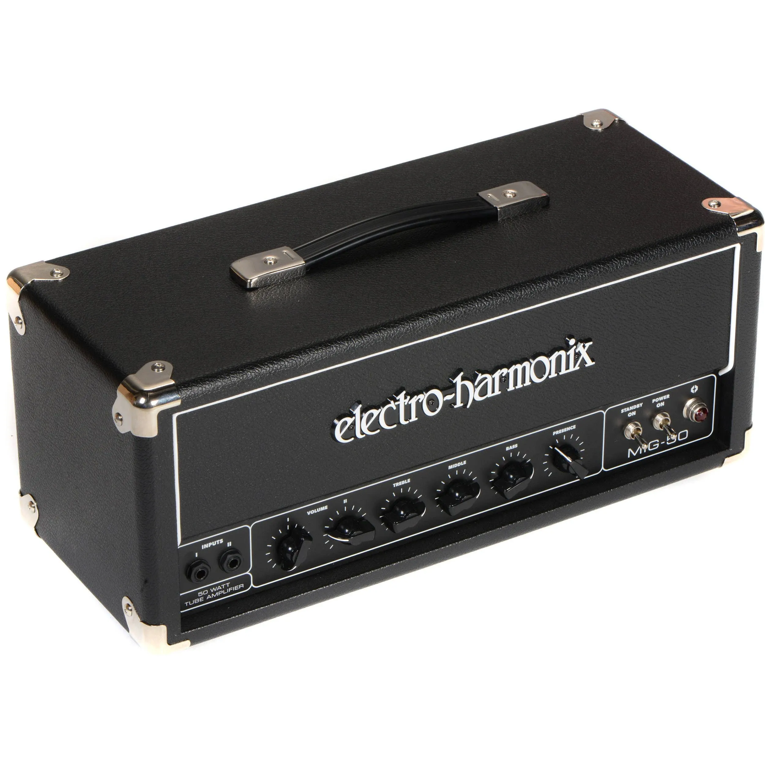 Electro-Harmonix MIG-50 2-Channel 50-Watt Tube Guitar Amp Head | Reverb