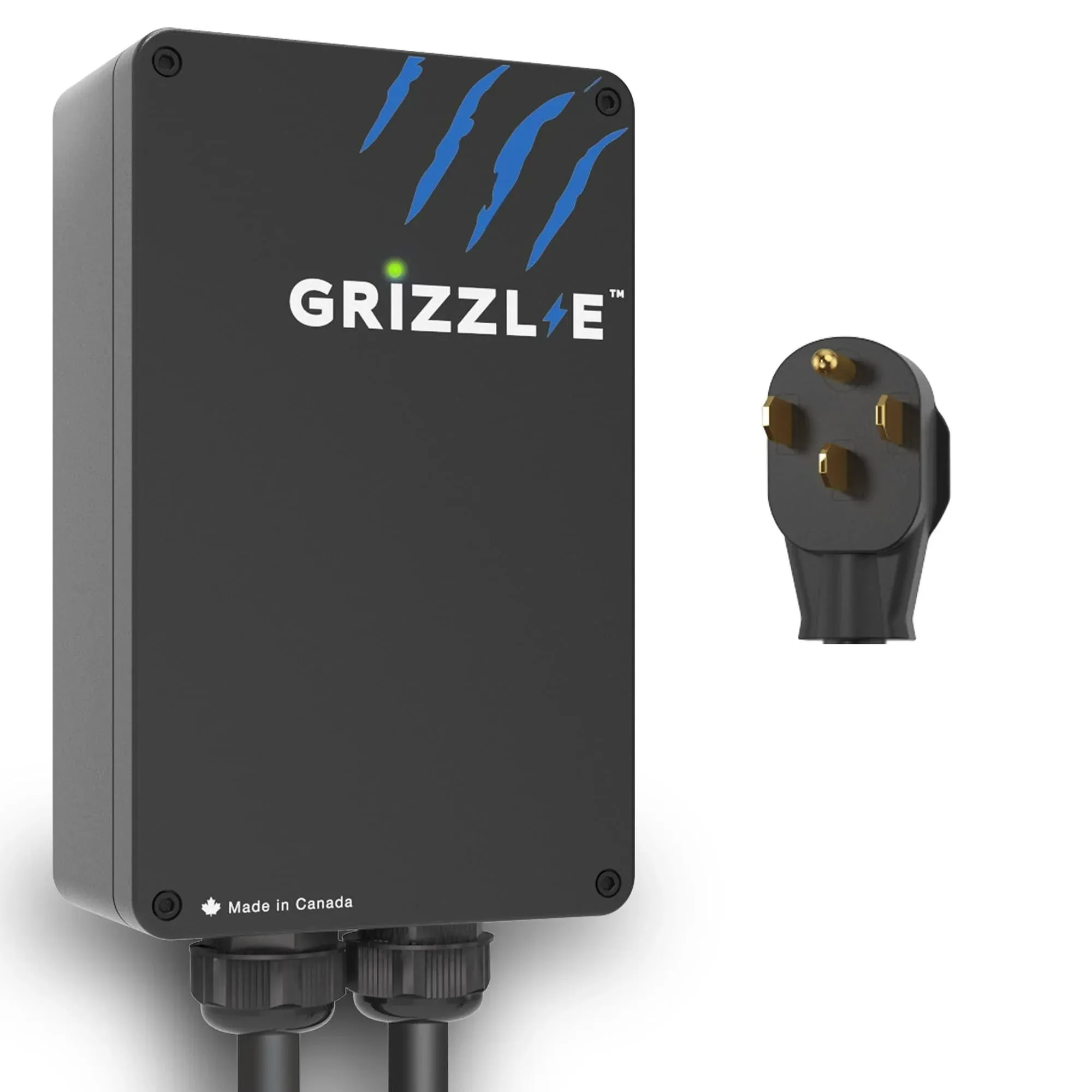 Grizzl-E GRI-6-24-PB Level 2 EV Charger w/ 24 Ft Output Cable Classic Black New