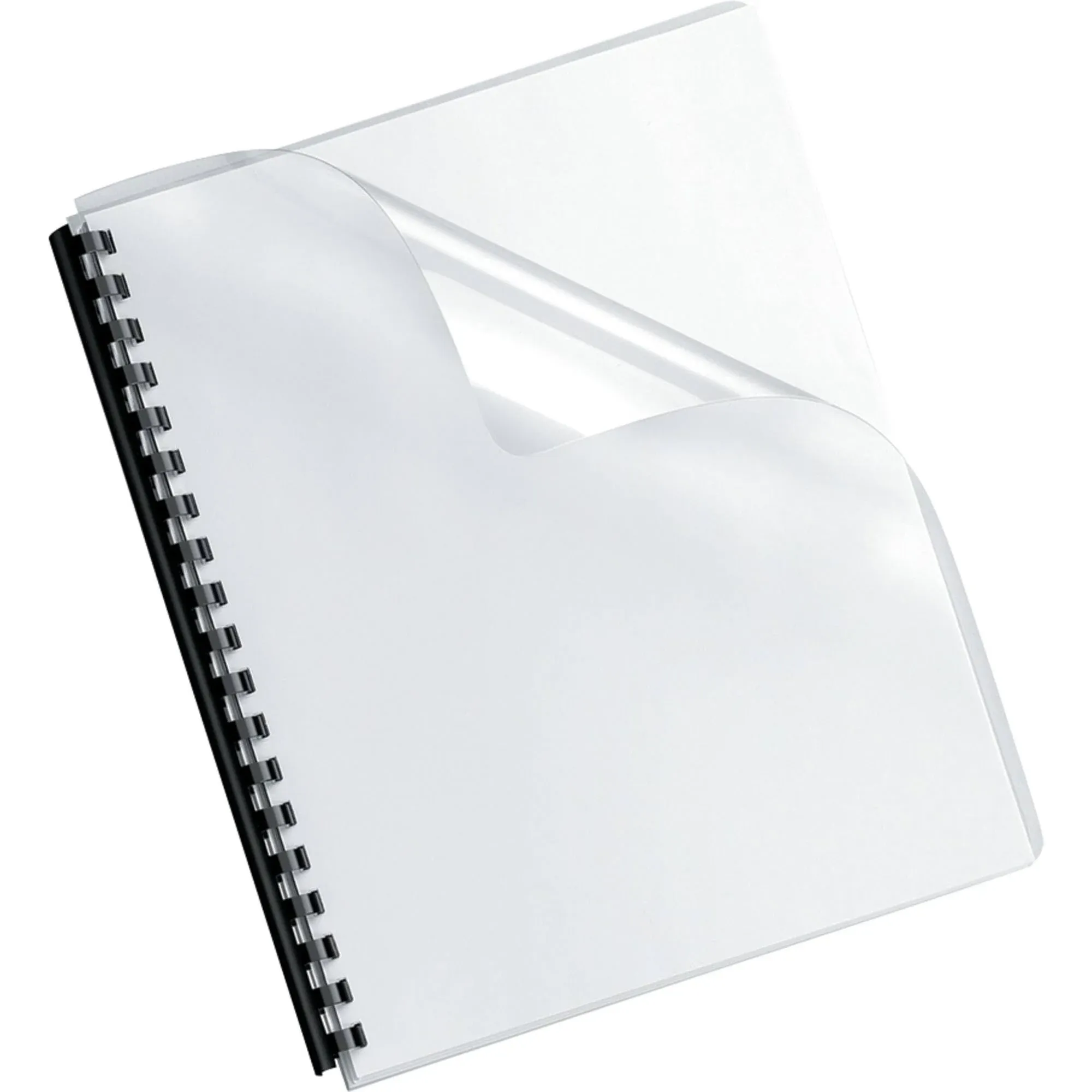 Fellowes Crystals Clear Oversize Binding Covers 100 Pack - 52311