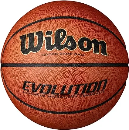 Ballon de basketball intérieur en composite Wilson Evolution