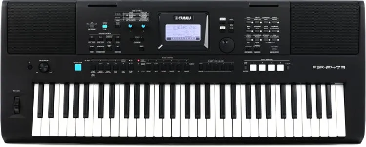 Yamaha PSR-E473 - 61 Key Portable Keyboard