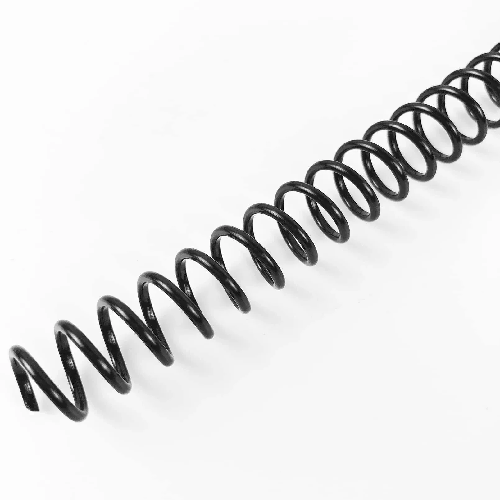 Binditek 100 Pack Plastic Spiral Binding Coils 10mm3/8&#034;75 Sheet Capacity41 Pi...