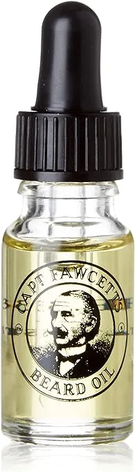 CAPTAIN FAWCETT Signature Series Beard Oils (Private Stock Beard Oil 10ml Travel Size)