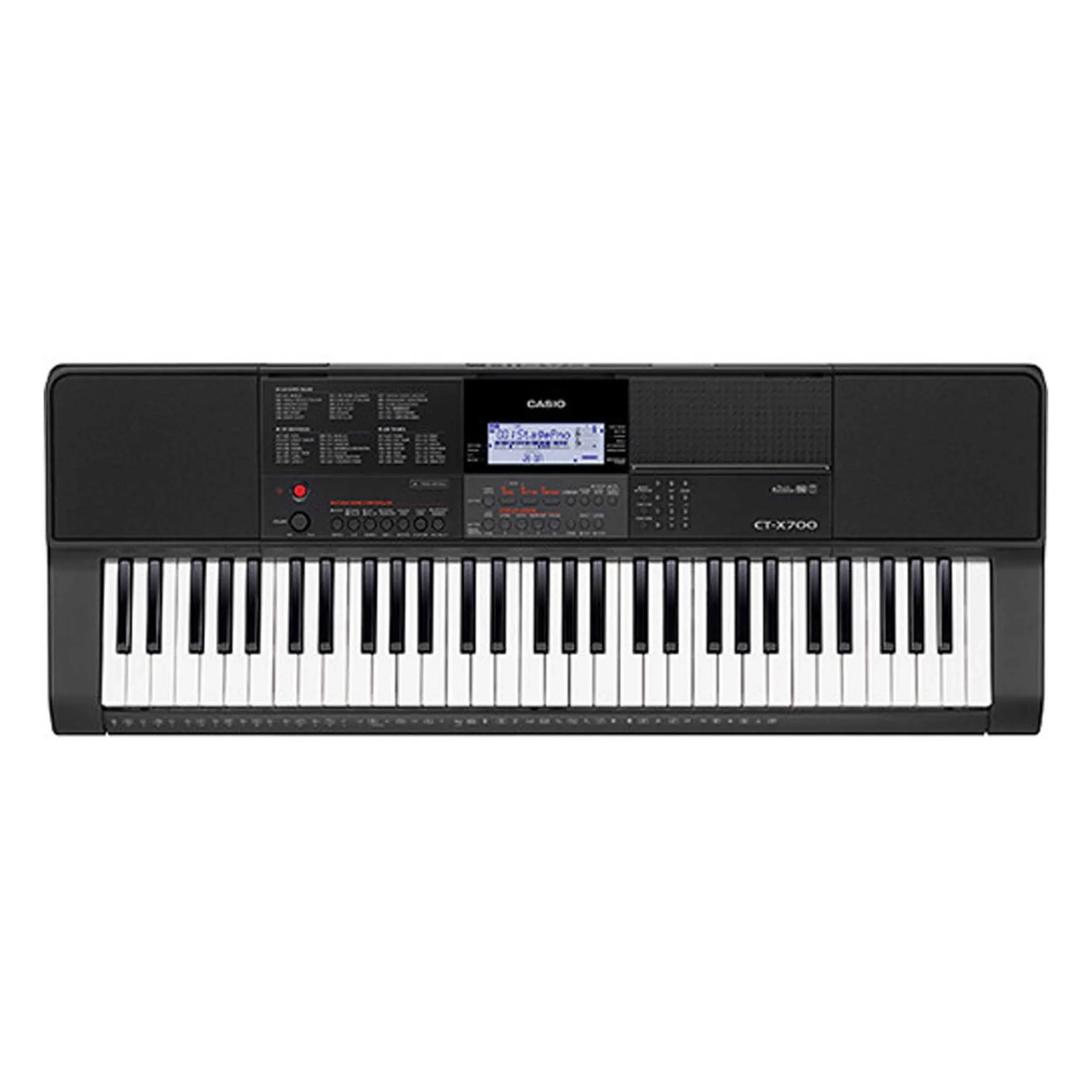 Casio CT-X700 61-Key Portable Keyboard, Black