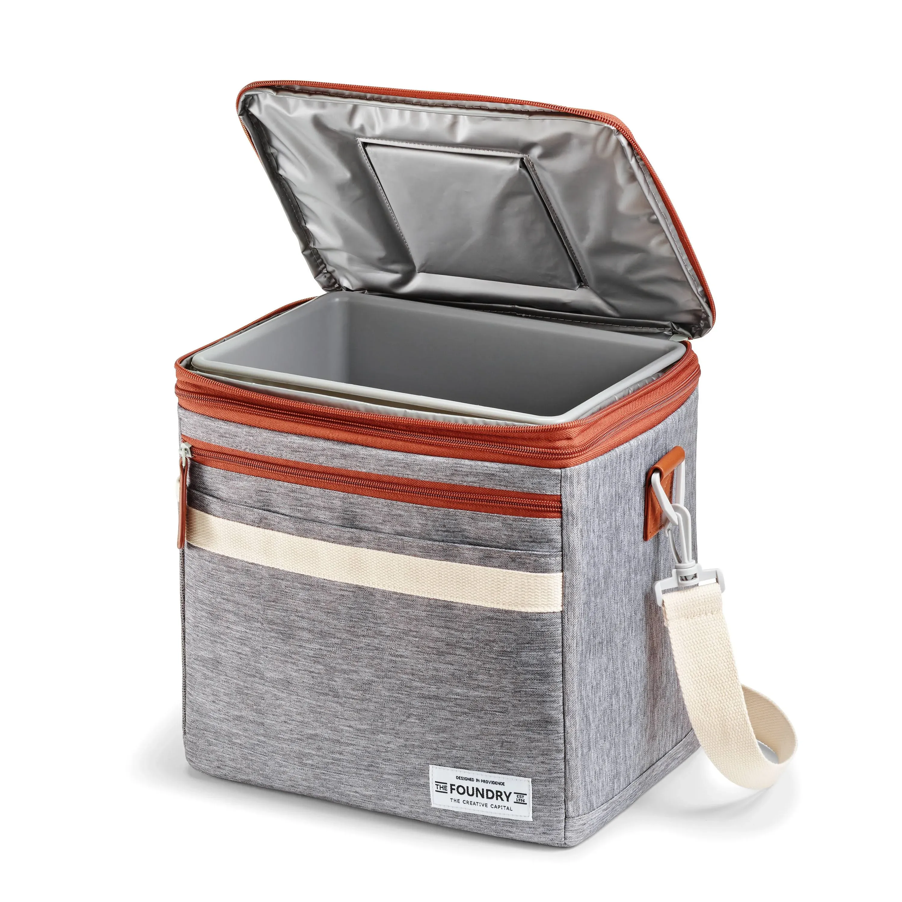 Fit & Fresh 1350FF2886 Gray 12 Can Expandable Cooler