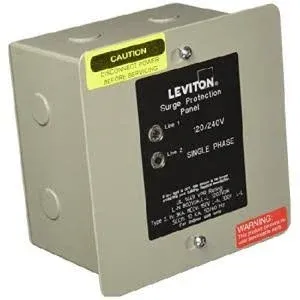 Leviton 51120-1 Panel Protector, 120/240-Volt