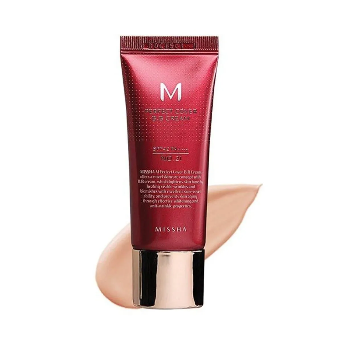 Missha M Perfect Cover BB Cream teinte Bright Beige No 13, 50 ml