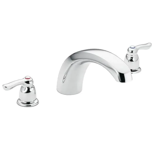 Moen T990 - Chateau Two-Handle Roman Tub Faucet - Chrome