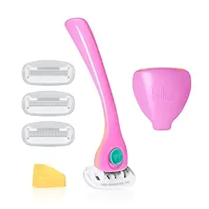 Billie Women Kit Razor + 4 x 5-Blade Razor Refills + Magnetic Holder